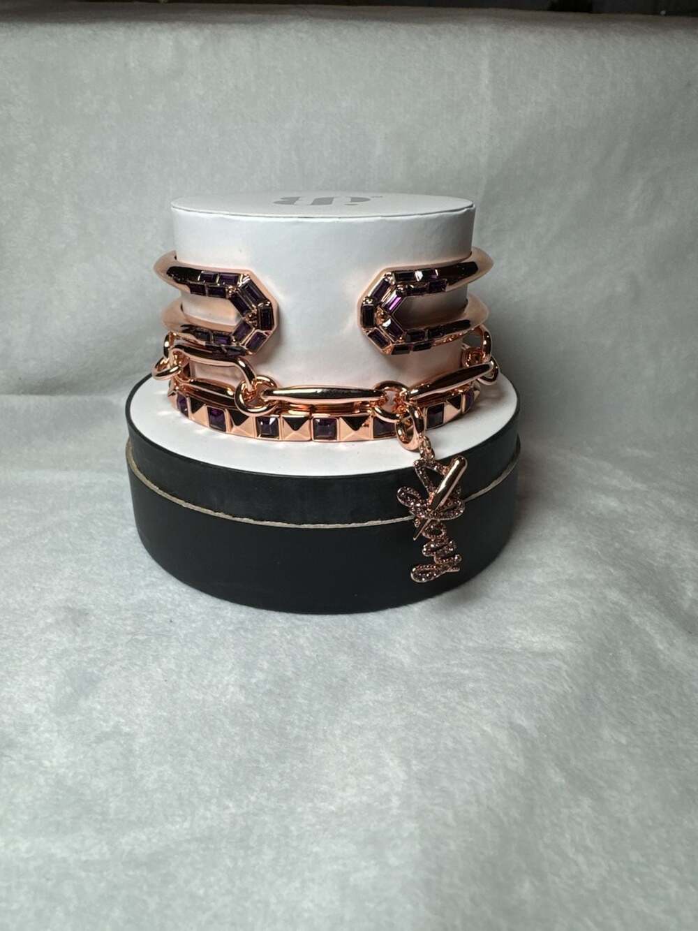 Bomb Party Serpentine Dream SLAY Stack in Rose Gold